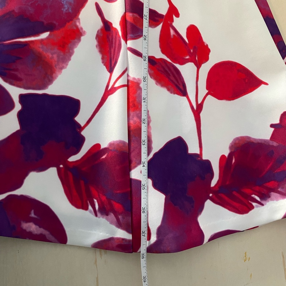 DKNY Floral Lined Sleeveless Dress - Picture 15 of 15